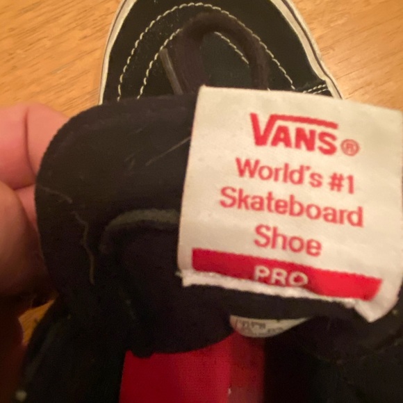 Vans Pro high top suede & canvas sneakers sz 10.5 - Picture 14 of 16